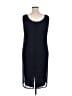 Scala 100% Polyester Solid Black Casual Dress Size 1X - photo 2