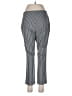 Doncaster Collection Stripes Gray Casual Pants Size 10 - photo 2