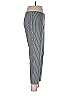 Doncaster Collection Stripes Gray Casual Pants Size 10 - photo 4