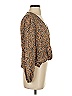 Greylin 100% Rayon Brown 3/4 Sleeve Blouse Size XS - photo 4