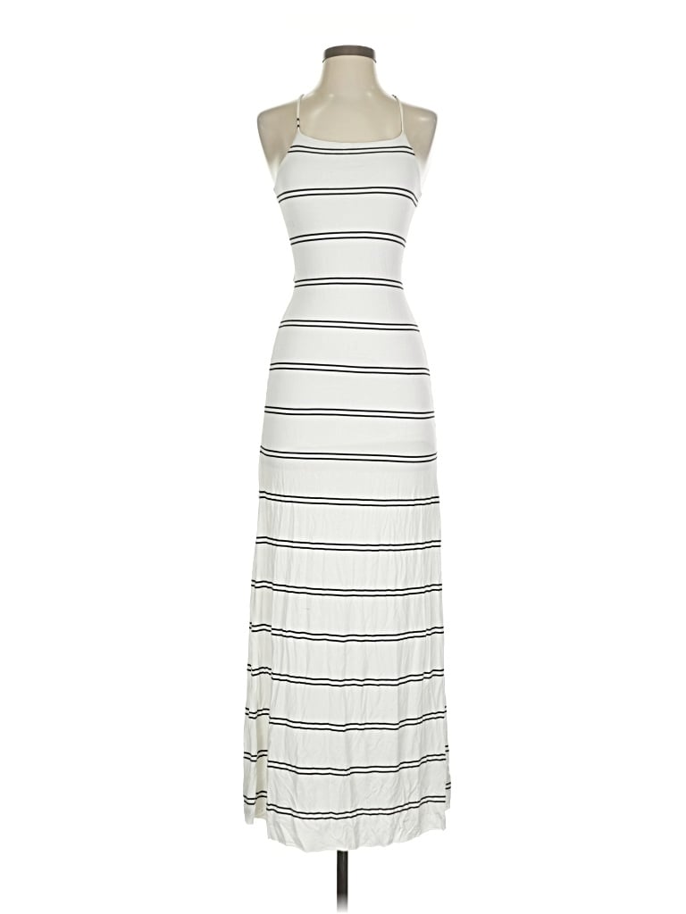 Pre-owned Lulus Casual Dress In White