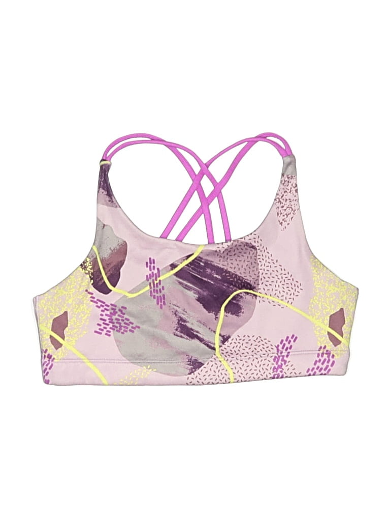 Pre-owned Athleta Girl Kids' Tank Top Pink Halter Neckline Tops