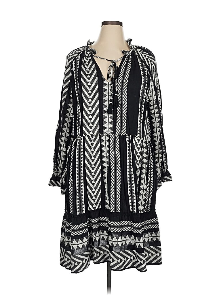 Pre-owned Maeve By Anthropologie Casual Dress In Black