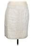 Ecru Chevron-herringbone Ivory Formal Skirt Size 8 - photo 1