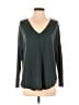 Trouve Green Pullover Sweater Size S - photo 1
