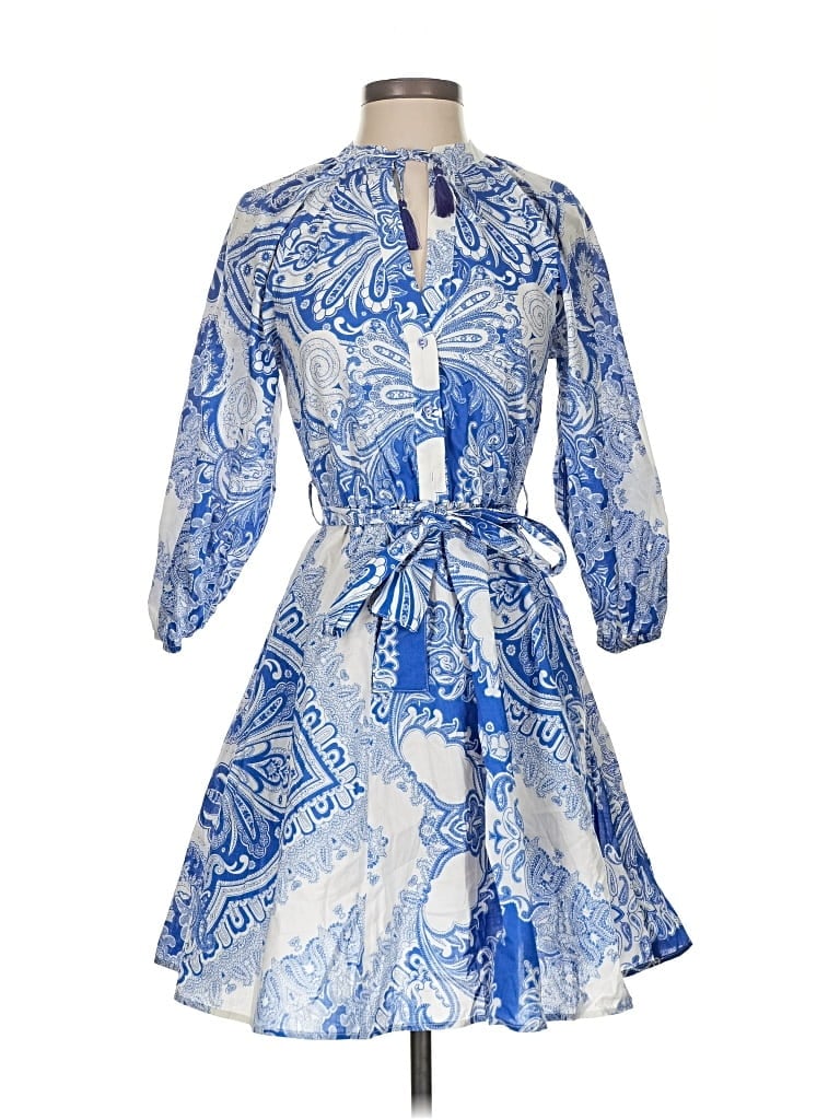 Pre-owned Mi Ami Cocktail Dress In Blue