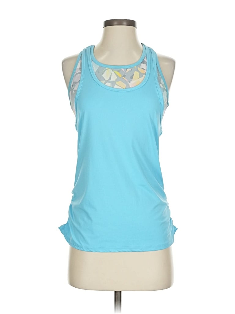 Pre-owned Free Country Active Tank Top In Blue