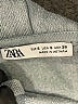 Zara Gray Pullover Hoodie Size S - photo 7