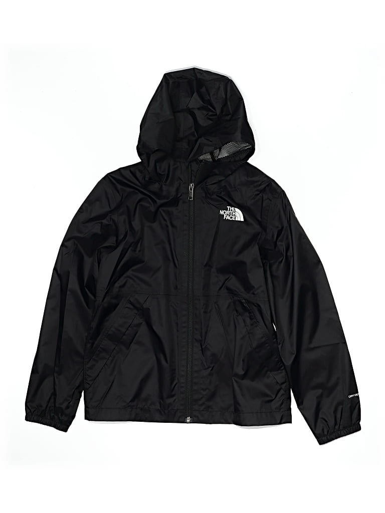 Pre-owned The North Face Kids' Windbreaker Jacket In Black