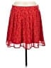 Old Navy 100% Polyester Paisley Red Casual Skirt Size M - photo 1
