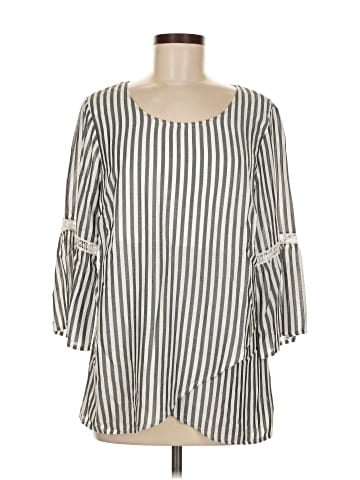 I.N. Studio 3/4 Sleeve Blouse (view 1)