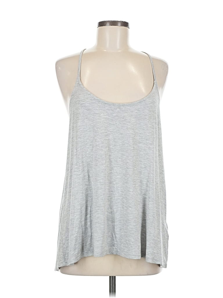 Pre-owned Lascana For Venus Tank Top Silver Halter Neckline Tops