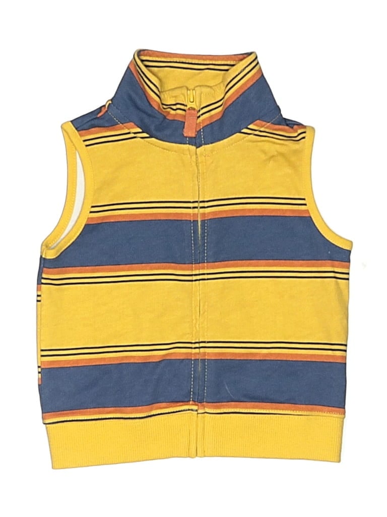 Pre-owned Carter's Babies' Vest In Yellow