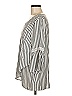 I.N. Studio 100% Rayon Gray 3/4 Sleeve Blouse Size M - photo 5