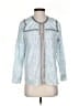 J.Crew 100% Cotton Blue 3/4 Sleeve Blouse Size 2 - photo 1