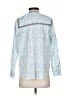 J.Crew 100% Cotton Blue 3/4 Sleeve Blouse Size 2 - photo 2