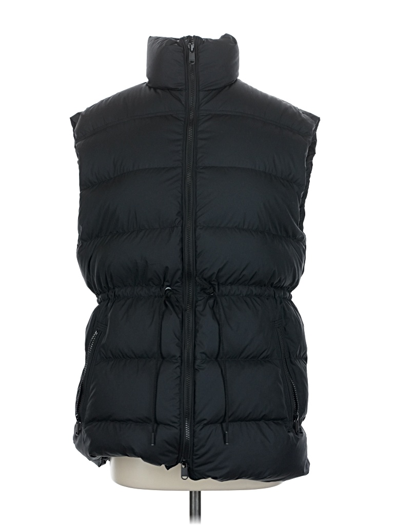 Pre-owned Athleta Vest In Black