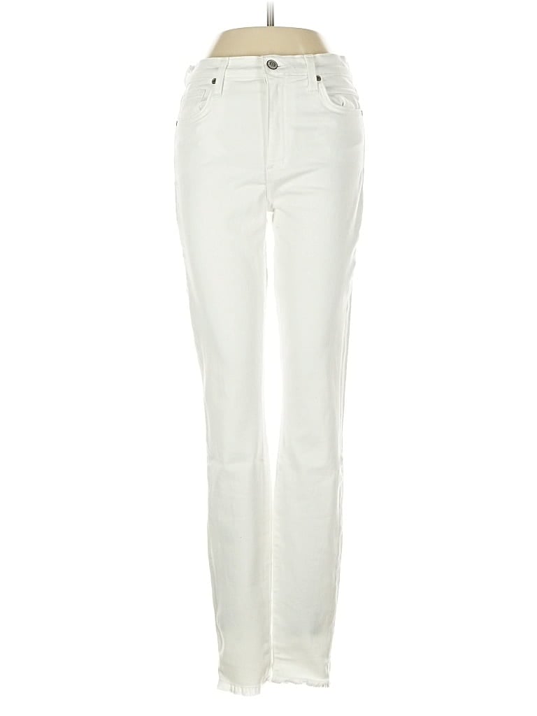 Pre-owned Eunina Jeans In White