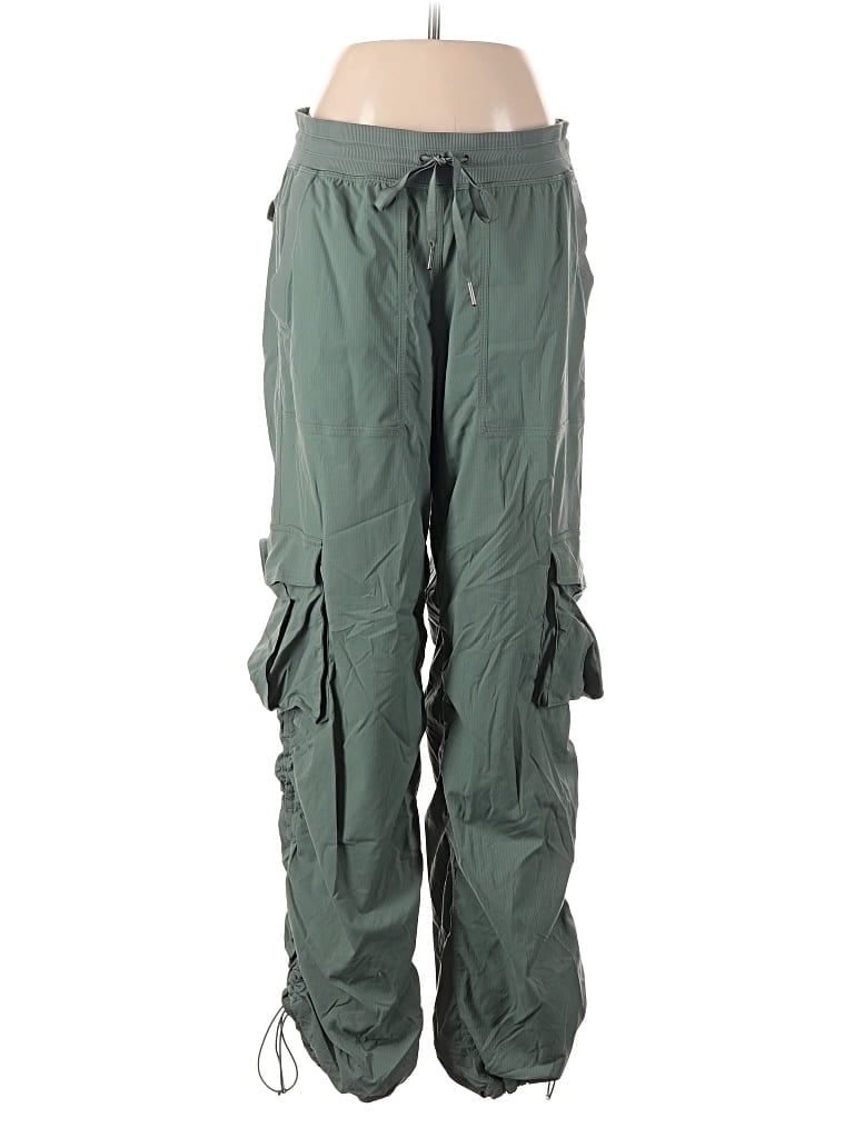 Pre-owned Lululemon Athletica Cargo Pants In Green