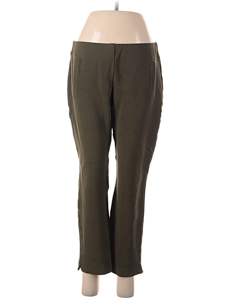 Pre-owned Chico's Dress Pants In Green