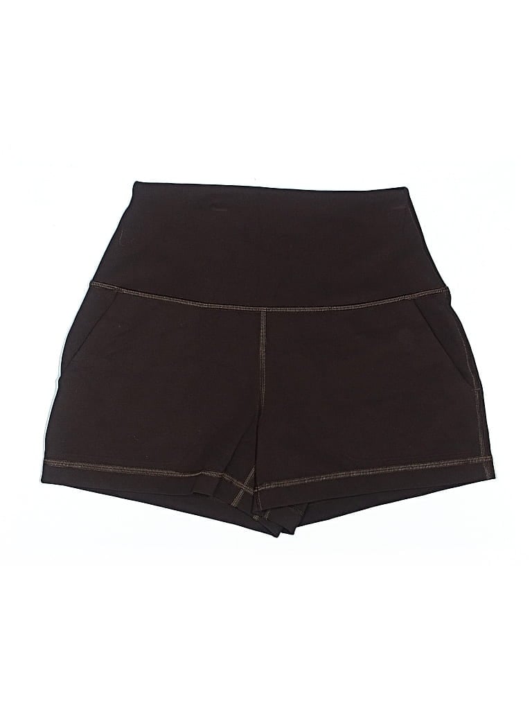 Pre-owned Lululemon Athletica Shorts In Brown