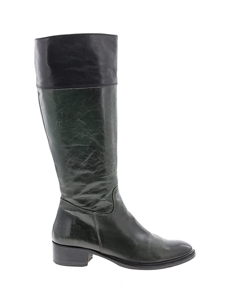 Pre-owned Diane B Boots In Green