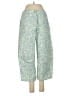 Talbots Paisley Blue Casual Pants Size 8 - photo 1