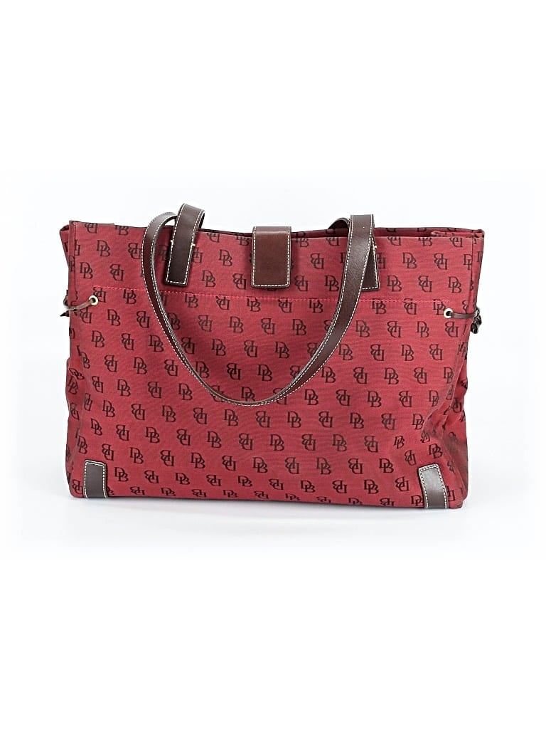 Pre-owned Dooney & Bourke Tote Bag In Red