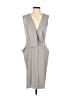 Max Azria 100% Polyester Gray Cocktail Dress Size S - photo 1