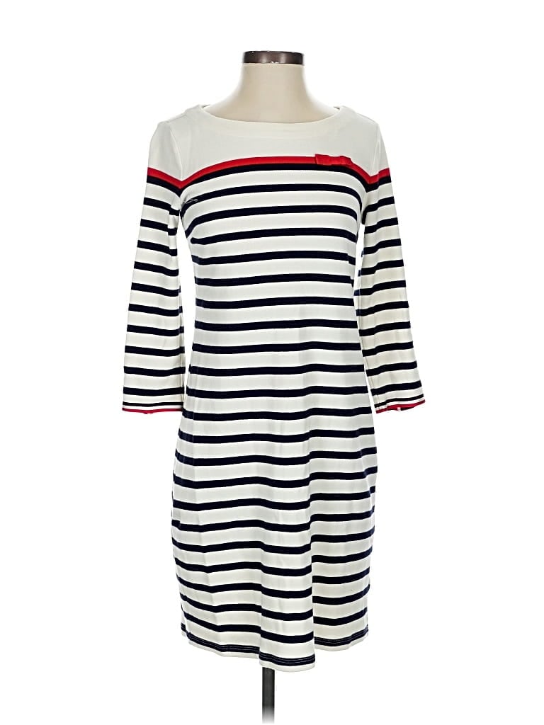 Pre-owned Talbots Casual Dress In White