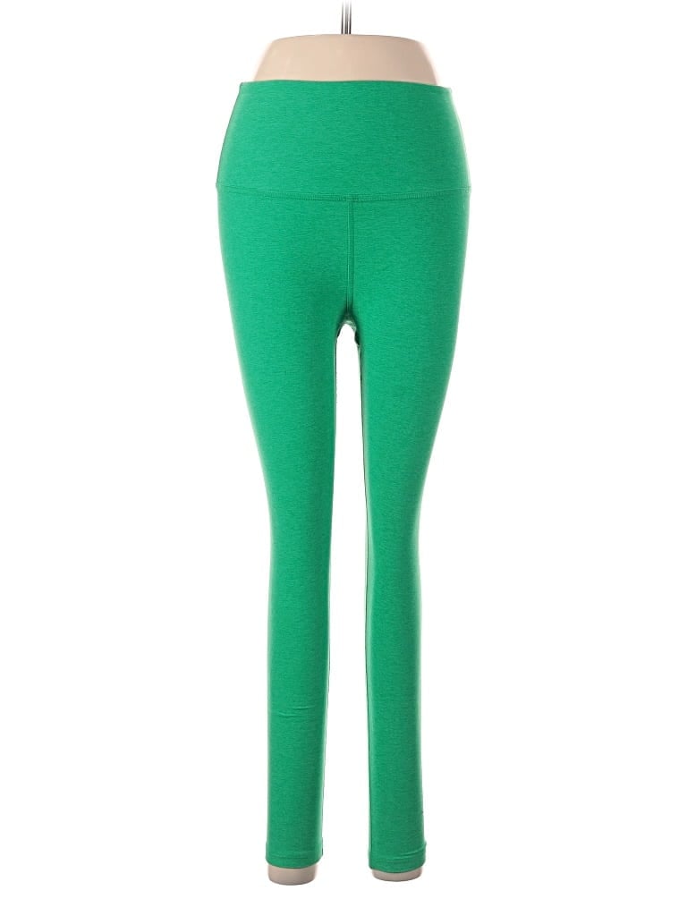Pre-owned Beyond Yoga Active Pants In Green