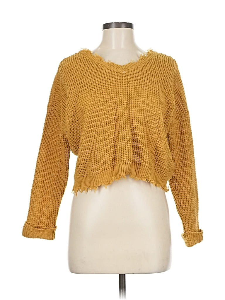 Pre-owned Moon & Madison Cardigan Sweater In Brown