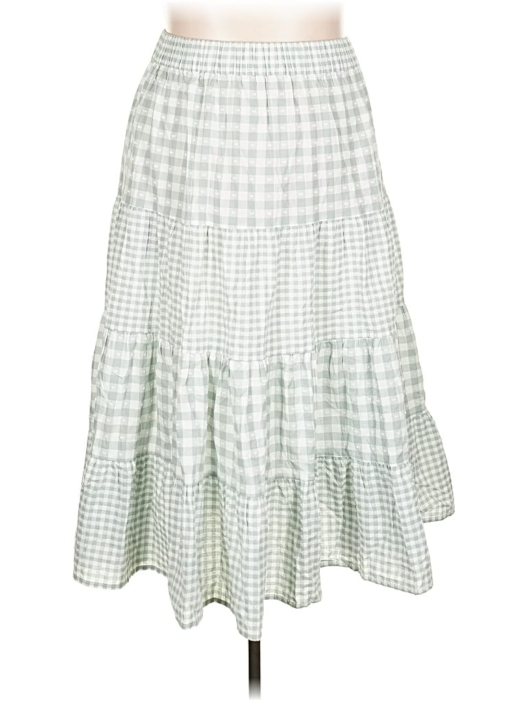 Pre-owned Lc Lauren Conrad Casual Skirt In Green
