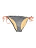 Assorted Brands Stripes Gold Swimsuit Bottoms Size M - photo 1