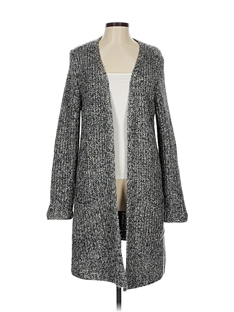 Pre-owned Christopher & Banks Kimono In Gray