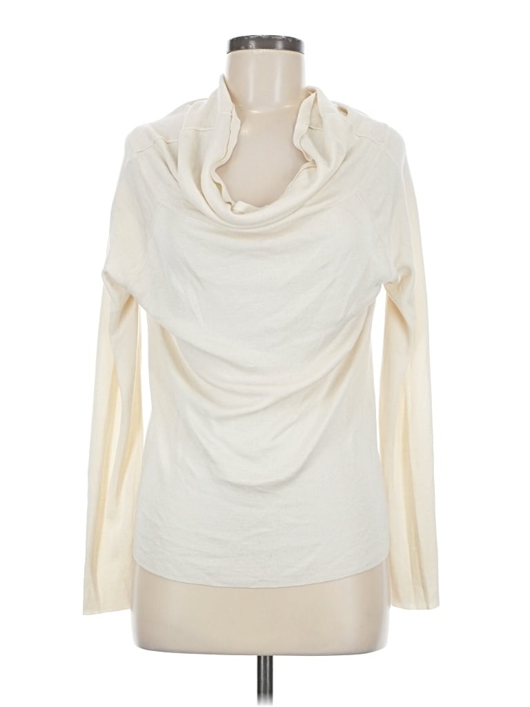 Pre-owned Mm. Lafleur Long Sleeve Turtleneck In White