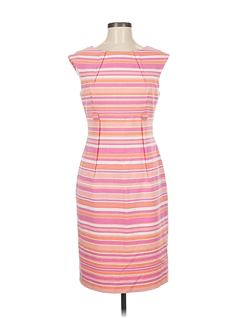 Pre-owned Calvin Klein Casual Dress In Pink
