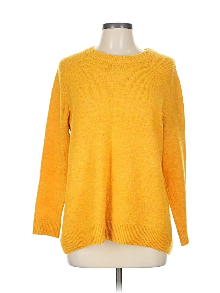 Pre-owned Gap Pullover Sweater In Yellow