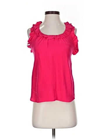 Britt Ryan Sleeveless Silk Top (view 1)