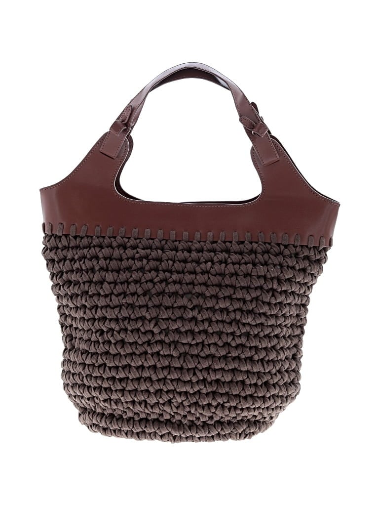 Pre-owned Free People Satchel In Brown