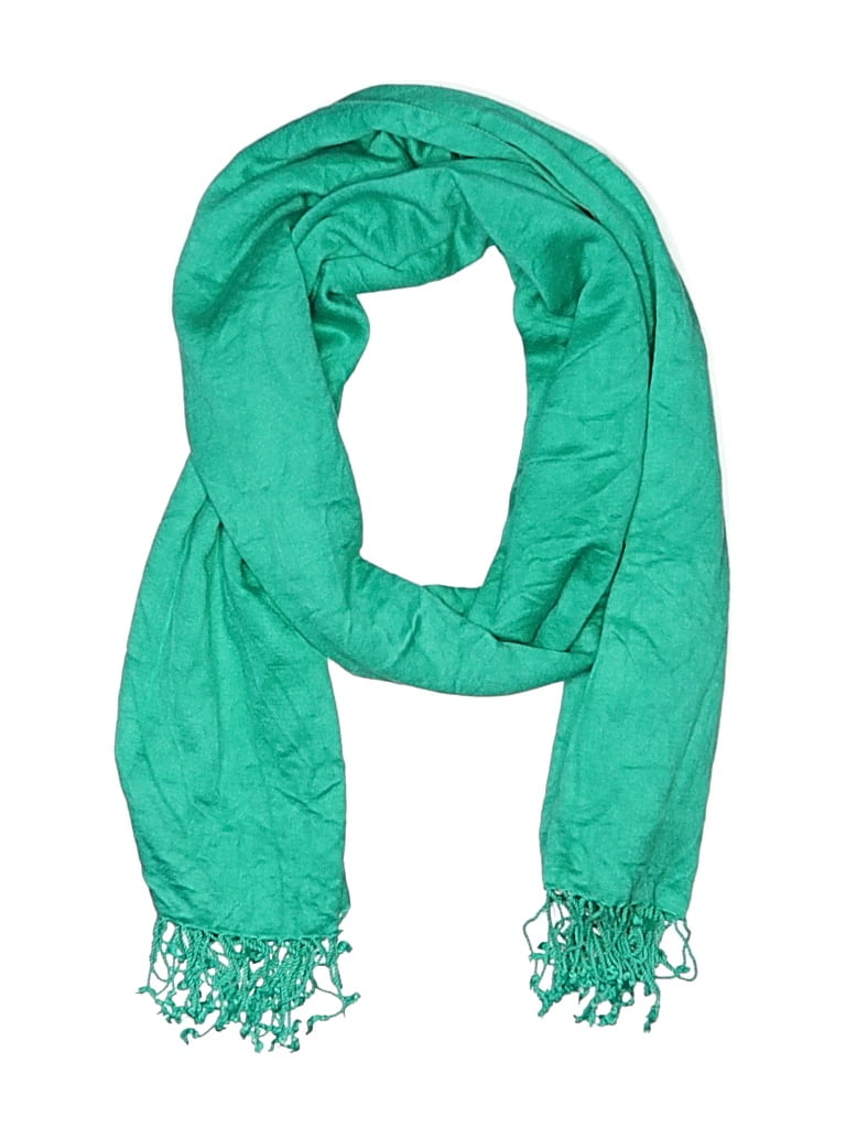 Pre-owned Cashmere Scarf In Green