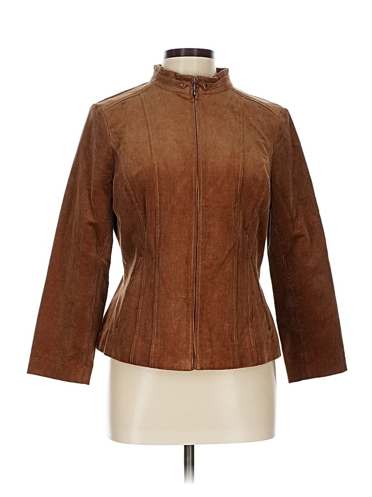 Pre-owned Doncaster Collection Jacket In Brown