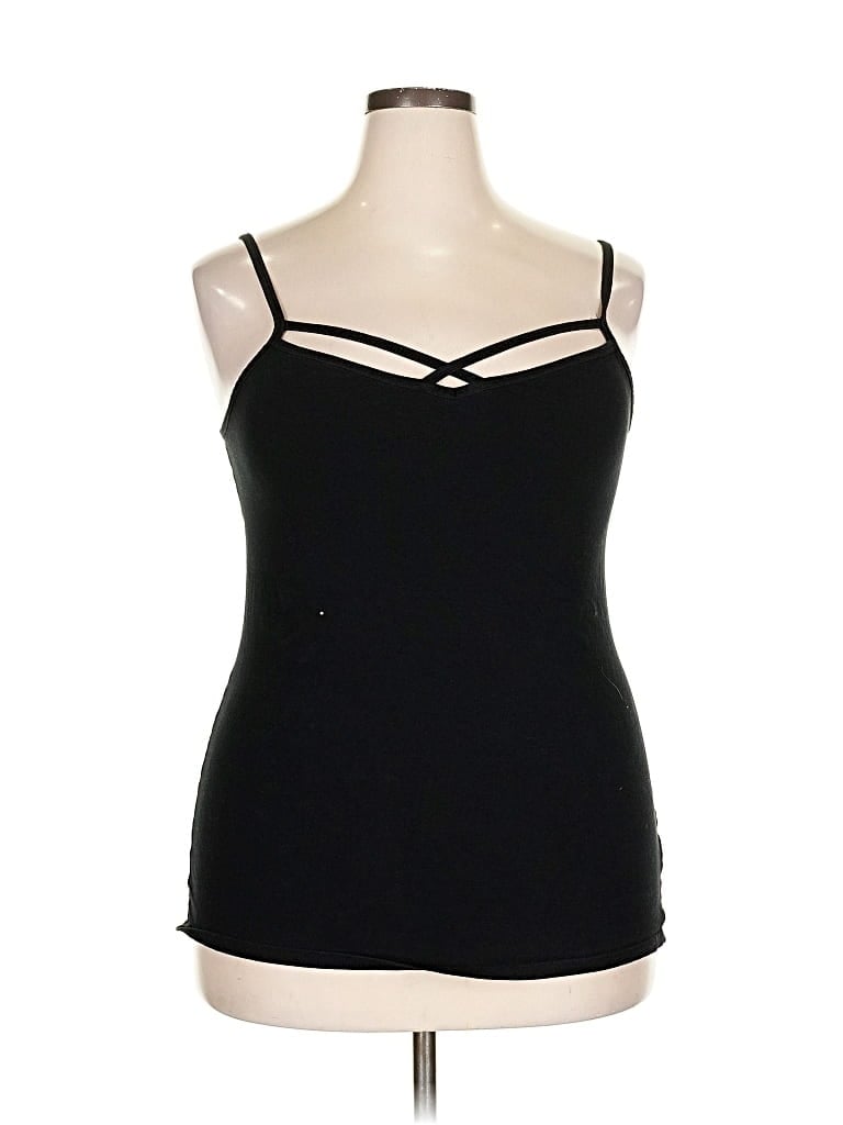 Pre-owned Torrid Tank Top Black Strapless Neckline Tops