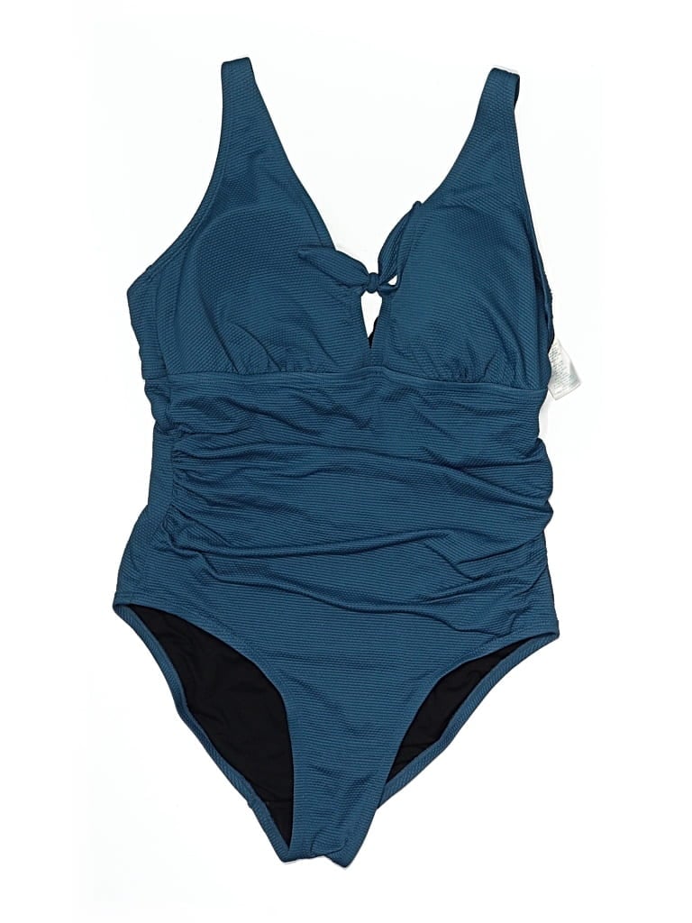 Pre-owned Kona Sol One Piece Swimsuit In Blue