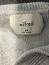 Wilfred 100% Merino Wool Stripes Gray White Wool Pullover Sweater Size XXS - photo 7
