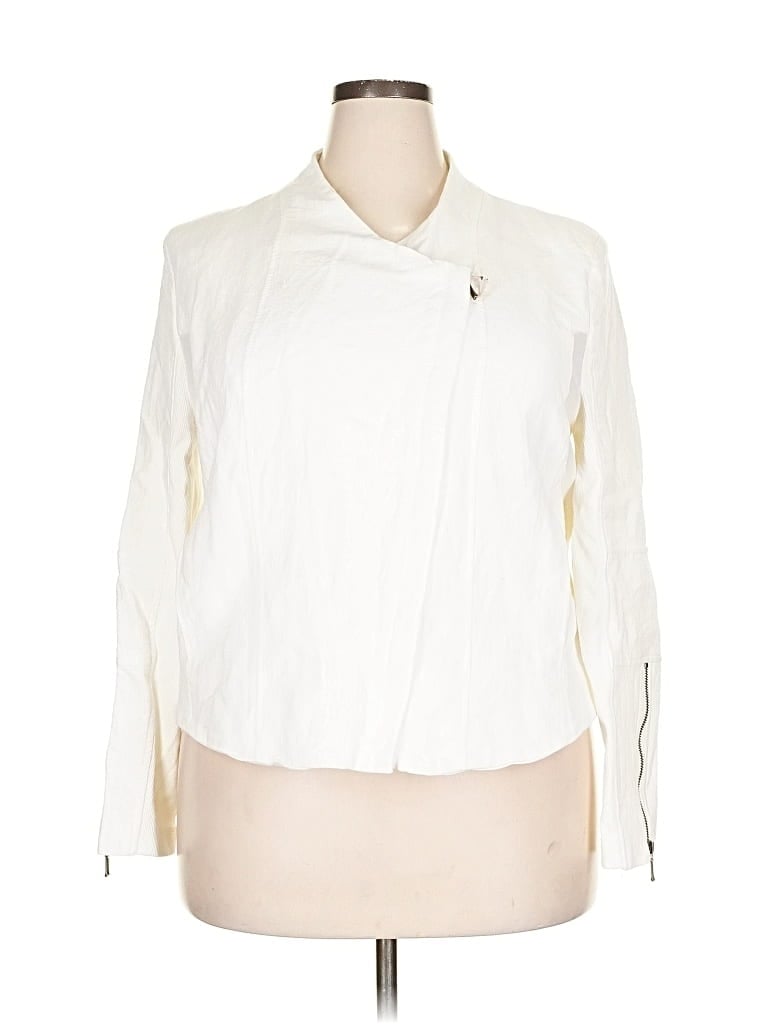 Pre-owned Blanknyc Blank Nyc Jacket In White