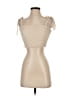 Princess Polly 100% Polyester Ivory Tan Sleeveless Top Size 2 - photo 1