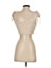 Princess Polly 100% Polyester Ivory Tan Sleeveless Top Size 2 - photo 2