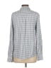 Soft Joie 100% Rayon Checkered-gingham Gray Long Sleeve Button-Down Shirt Size S - photo 2