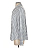 Soft Joie 100% Rayon Checkered-gingham Gray Long Sleeve Button-Down Shirt Size S - photo 5
